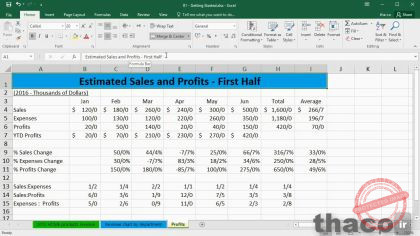 Using the Formula bar