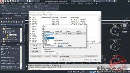 Using Insert Footprints (Schematic List)