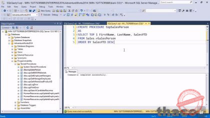 Stored procedures