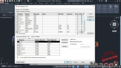 Configuring BOMs