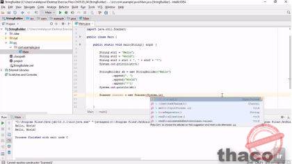 Building a string from multiple values