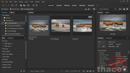 Opening files in Photoshop from Bridge