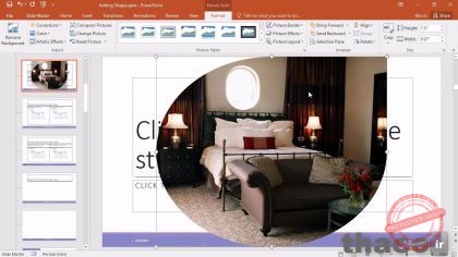 Cropping a picture to a shape
