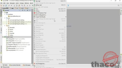 Using the Android Studio exercise files