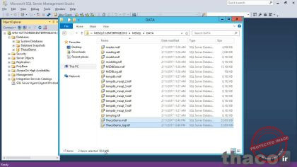 Creating a database