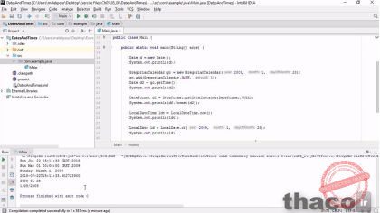 Working with dates and times