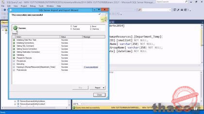 Importing data