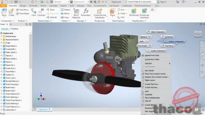Use the browser and right-click menu