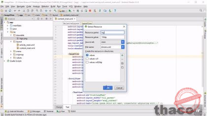 Display an image resource with ImageView