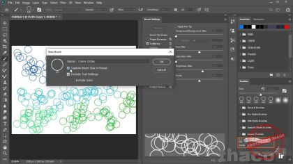 Creating a custom brush