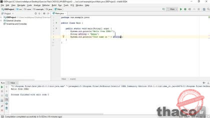 Creating a Java project in IntelliJ IDEA