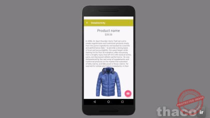 Create and open a detail activity