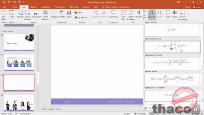 Adding equations