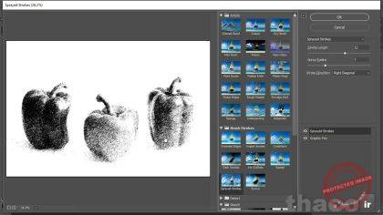 Emulating traditional drawing techniques