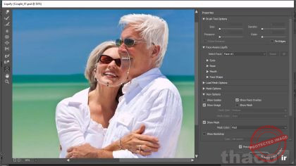 Body sculpting with Liquify