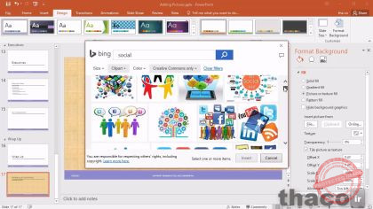 Adding pictures and clip art