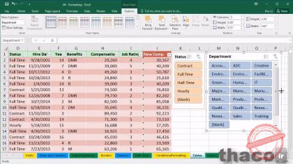 creating and using tables