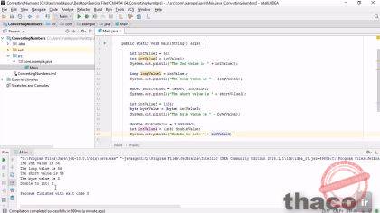 Converting numeric values
