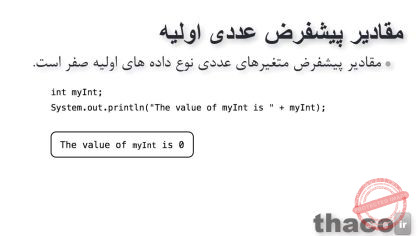 Working with primitive variables