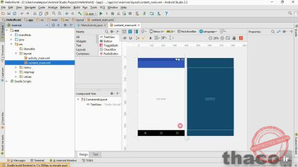 Create your first Android app
