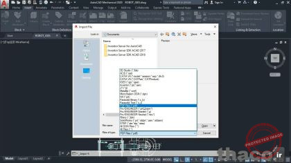 Using IGES files