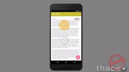 Display and collect text values