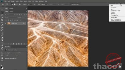 Switching and saving workspaces